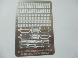 Gold Medal Models # 87-11 Diesel Locomotive Detailing Set HO-Scale image 1