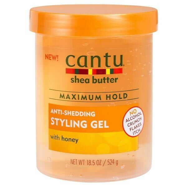 Cantú Styling Gel with Honey. Anti-Shader & Maximum Hold. DHL SHIPPING