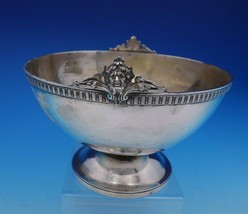 Gorham Coin Silver Fruit Bowl on Pedestal Base w/Grecian Face #280 (#3712) - $1,309.00