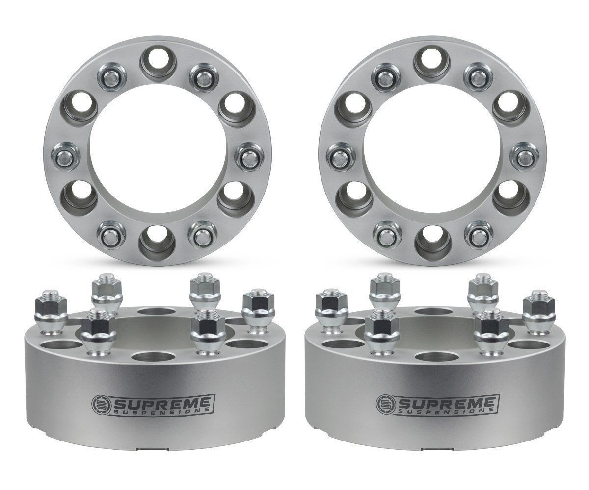 4x 2" Billet Wheel Spacer Kit For 19992018 GMC Sierra 1500 6Lug 2WD 4WD Other