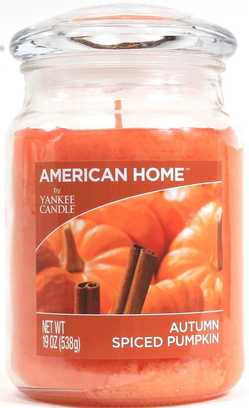 American Home By Yankee Candle 19 Oz Autumn Spiced Pumpkin Glass Candle
