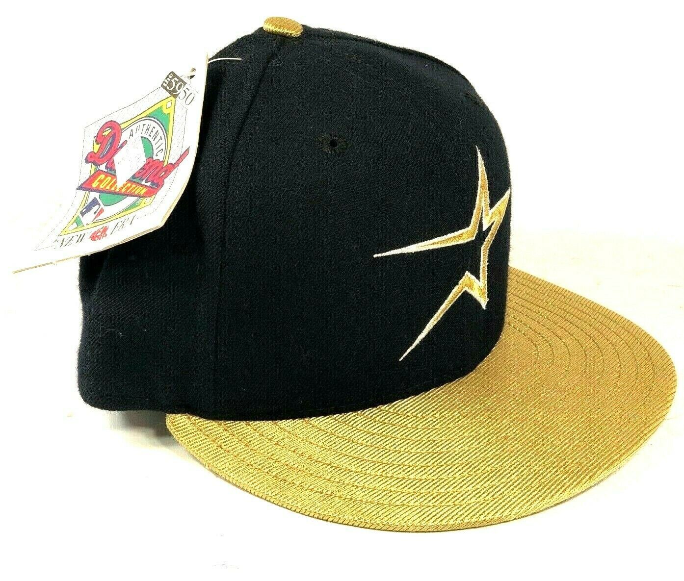 black and gold astros hat