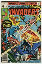 Invaders #30 ORIGINAL Vintage 1978 Marvel Comics Sub Mariner Human Torch