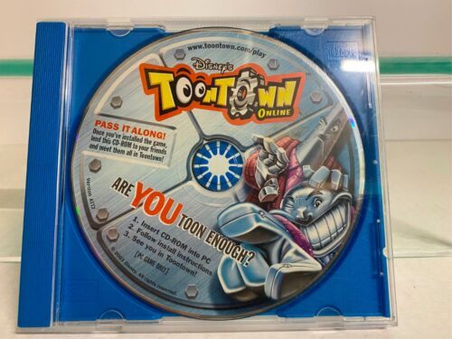 Primary image for Disney's ToonTown Online PC Game 2003 CD Rom Only Pre-Owned Version ATT2