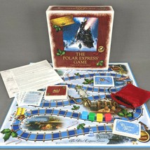 The Polar Express Movie Board Game Warner Brothers Complete w/ Sleigh Bell - $21.24