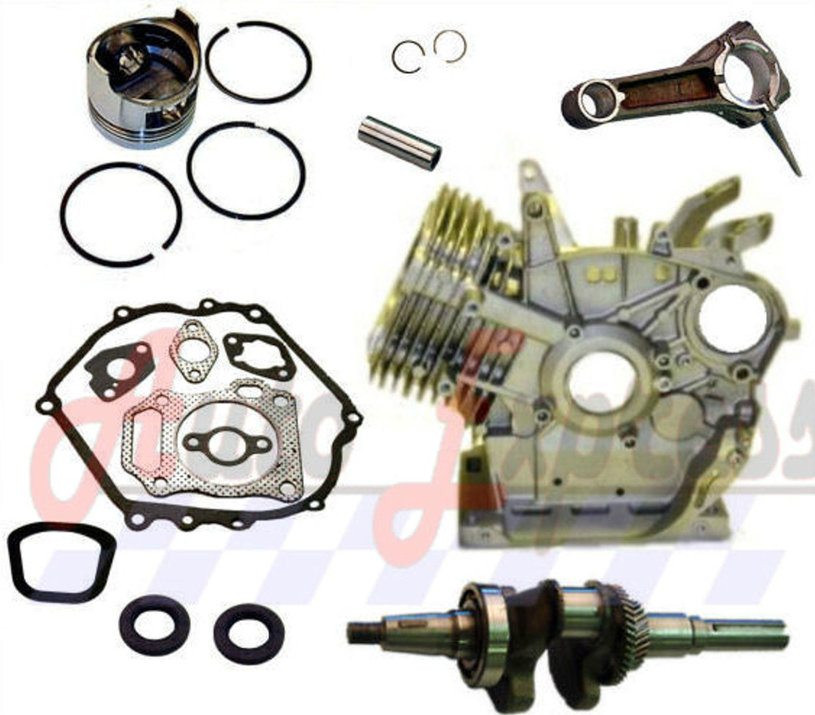 NEW HONDA GX390 GX340 Upgrade kit to16HP w/ Crankshaf 11HP 13HP FULL