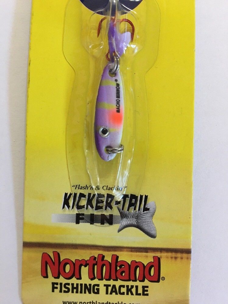 Northland Tackle Puppet Minnow Darter Glow White 1 oz 3 1//2/" Ice Lure
