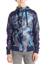 Jetlag Blue-Camouflage Reversible Jacket MSRP: $150.00  LR80 &quot;Large&quot; - $39.59