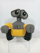 Disney Store Wall-E Plush Stuffed Robot Yellow Gray Pixar Soft Toy 7" - $15.95