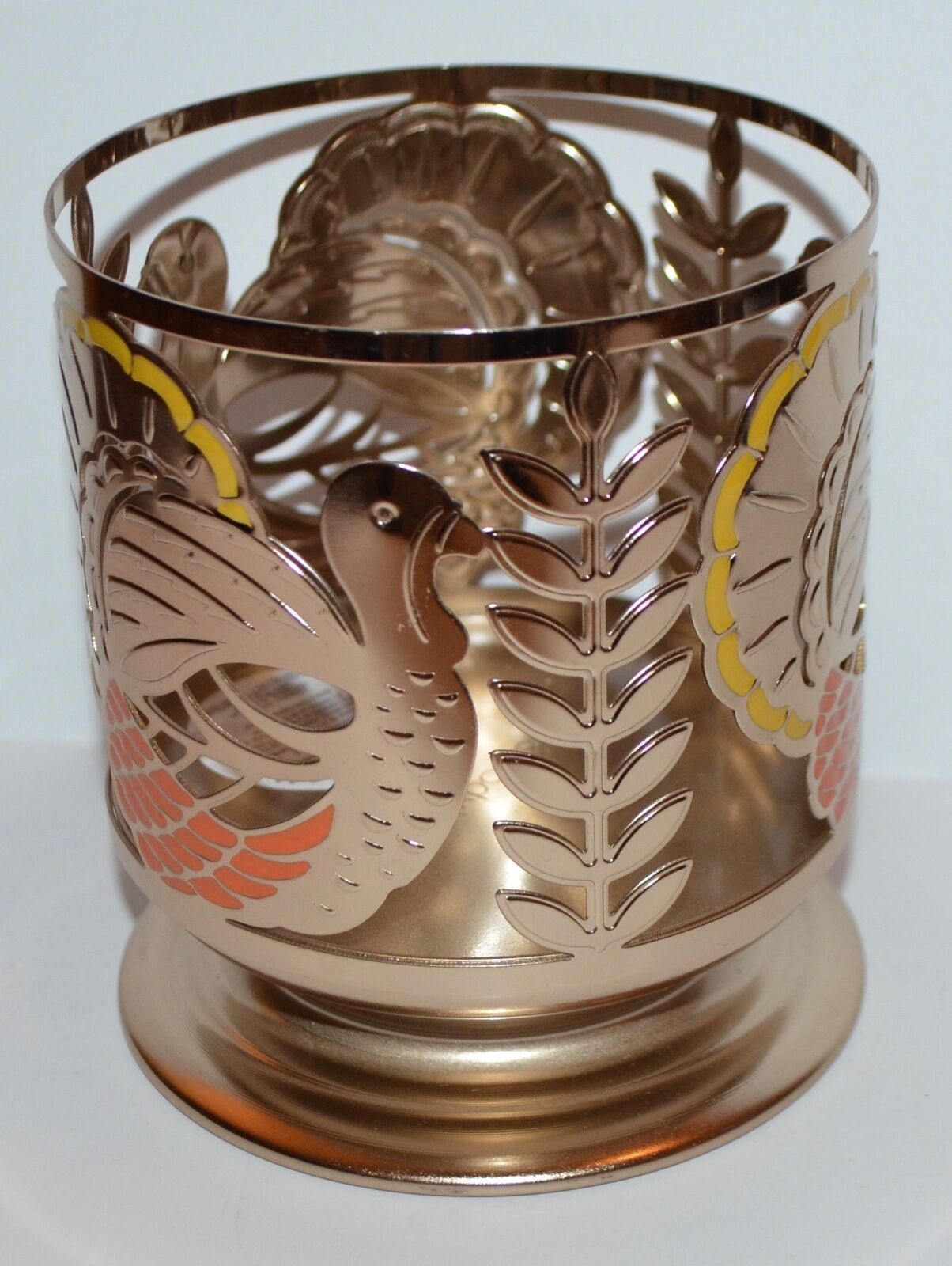 TURKEY PEDESTAL LARGE 3 WICK CANDLE HOLDER SLEEVE Candles, Holders