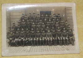 1917 Wwi Old Cabinet Photo 666 Battalion Army Training Picture Military Police? - $60.78