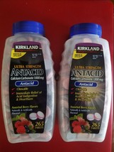 2 PACK KIRKLAND ANTACID ASSORTED BERRY 265 TABLETS ULTRA STRENGHT 1000MG - $41.58