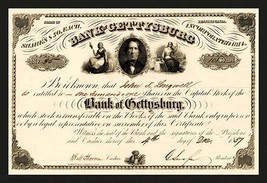 Bank of Gettysburg - $19.97