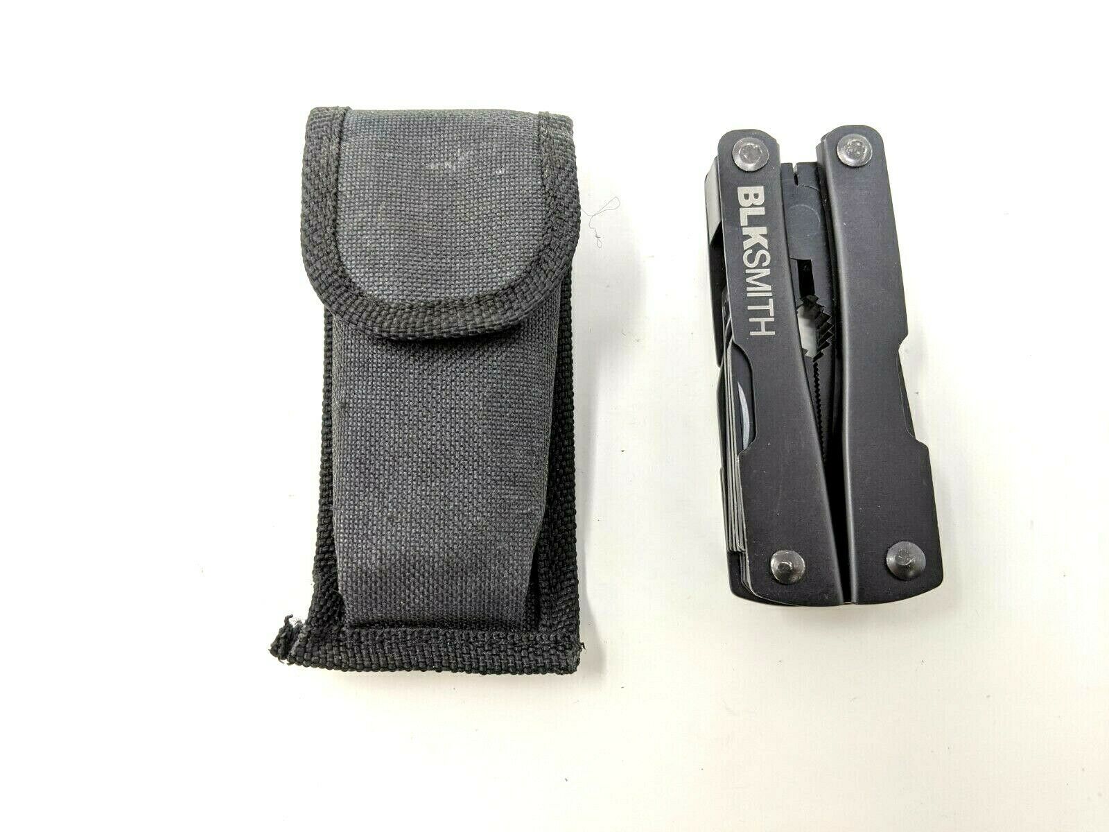 Blksmith 14in1 Function Folding Multi Tool Black Stainless Steel