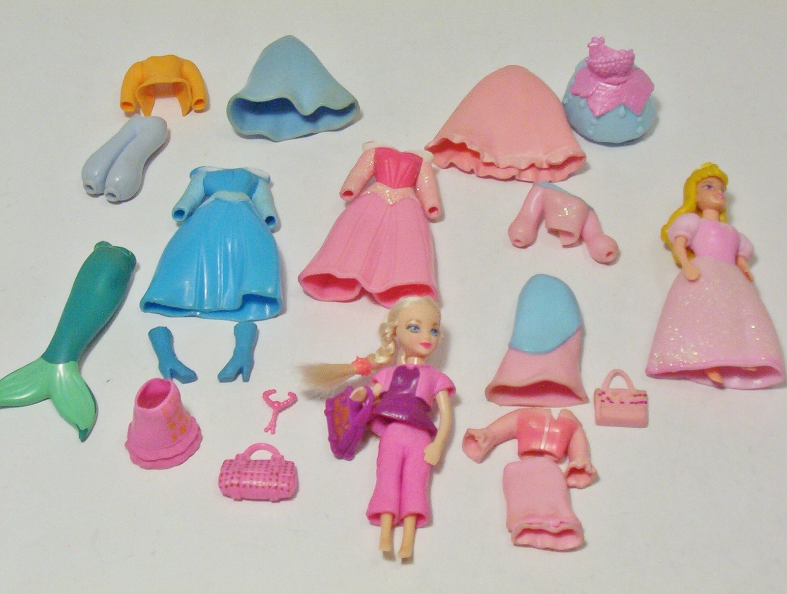 rubber polly pockets