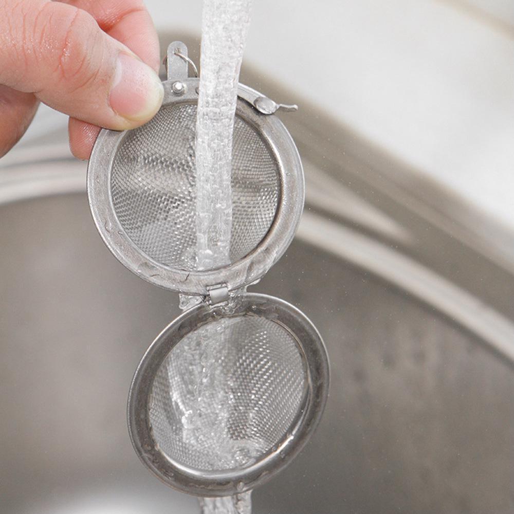 Mesh Tea Infuser Reusable Tea Strainer Teapot Stainless Steel Loose Tea Leaf Spi