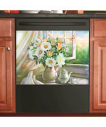 Beautiful Springtime Bouquet Of Flowers Kitchen Dishwasher Cover Magnet - $75.99