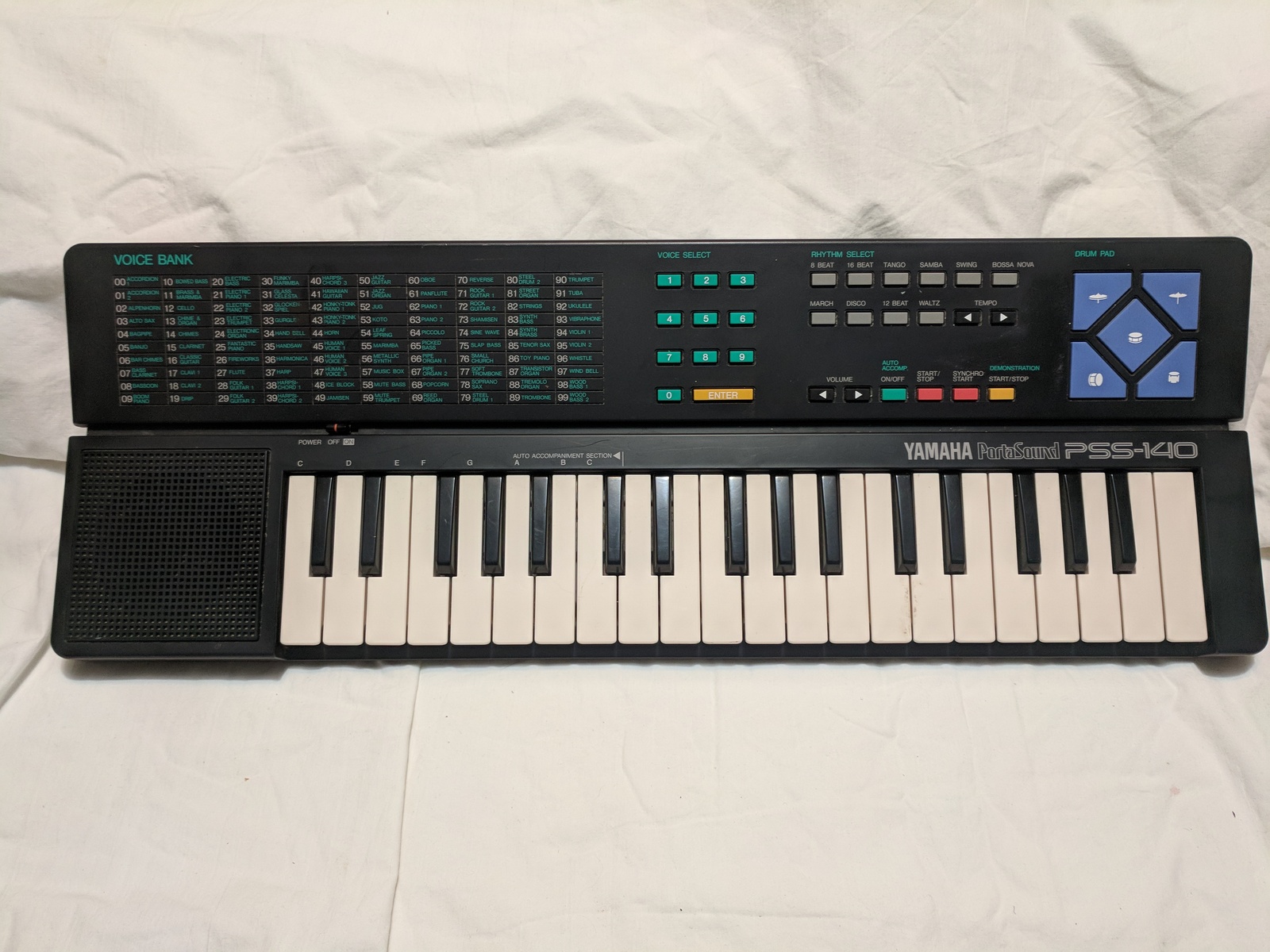 Yamaha PSS-140 vintage music keyboard. Simple, retro, fun! - Electronic ...