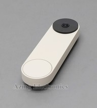 Google Nest GWX3T GA03013-US WiFi Smart Video Doorbell (Battery) - Linen image 1