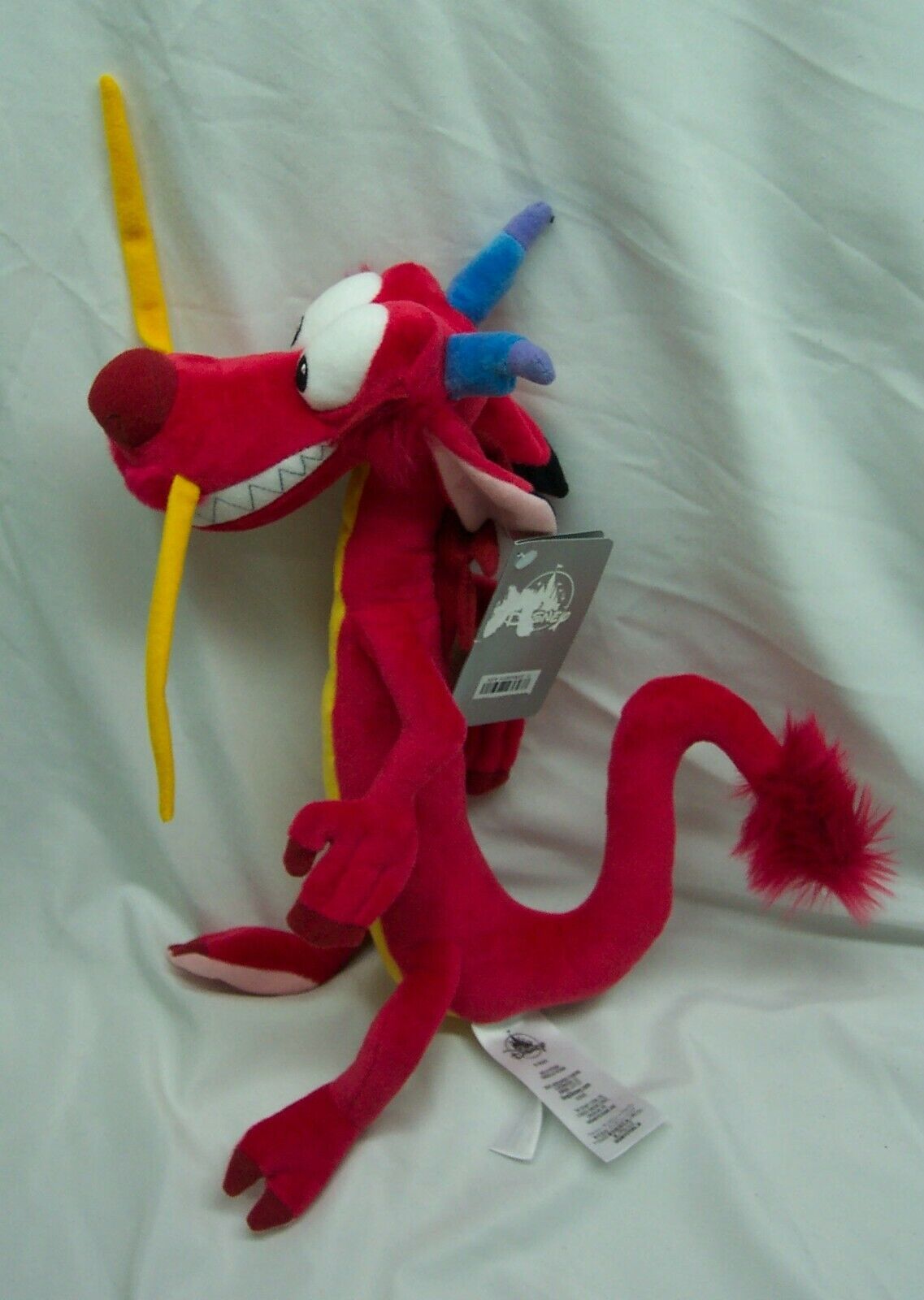 Disney Store Mulan Soft Red Mushu Dragon 15