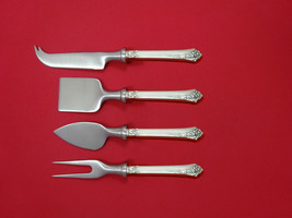 Damask Rose by Oneida Sterling Silver Cheese Serving Set 4 Piece HHWS  C... - $286.11