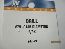 Walthers 947-79 Walthers # 79/.0145 Diameter Drill Bit 2 pack image 3