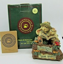 Boyds Bears, 1998 Daphne and Eloise 270553 Music Box You've Got A Friend - $14.52