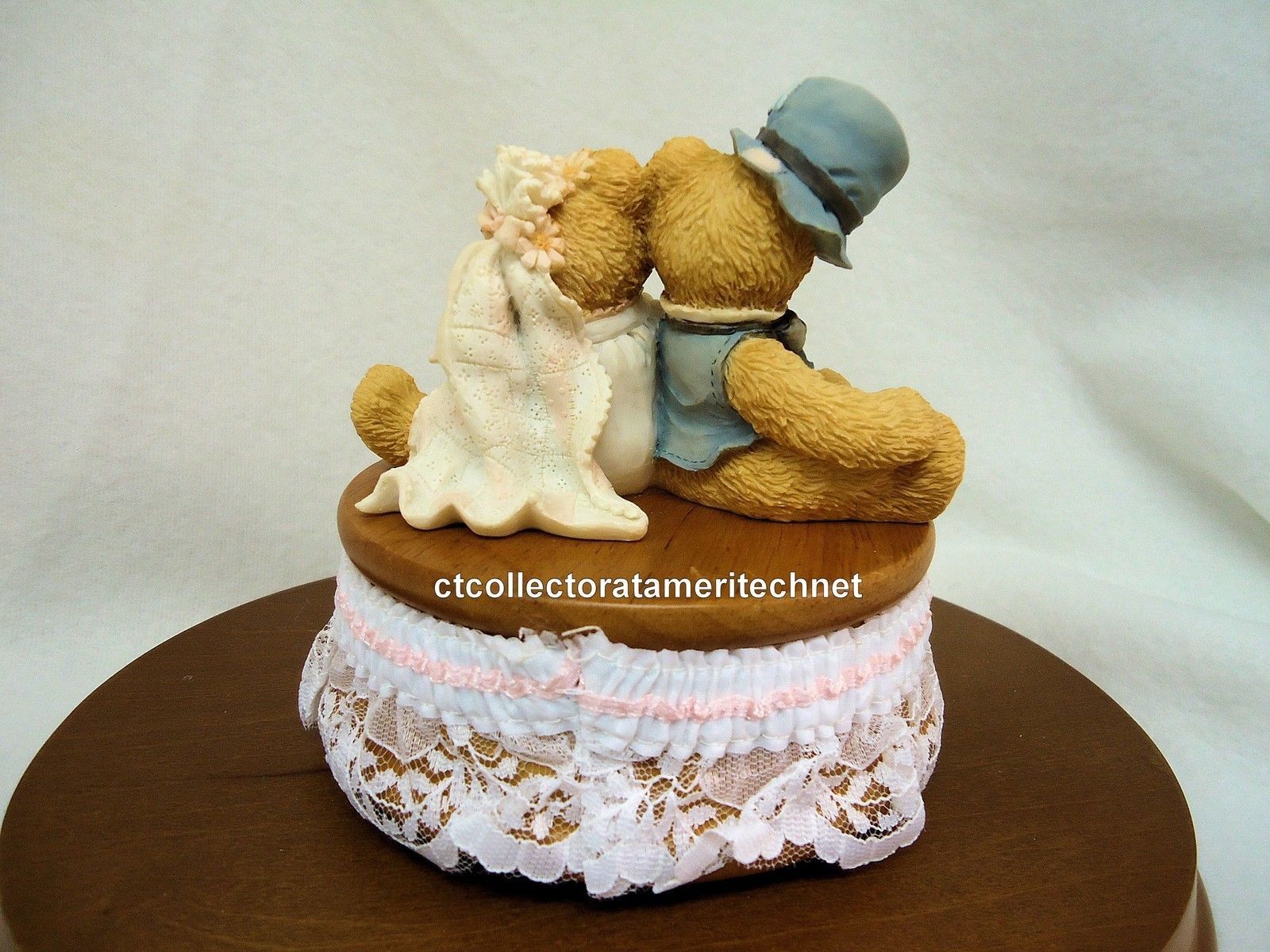 bride and groom teddies