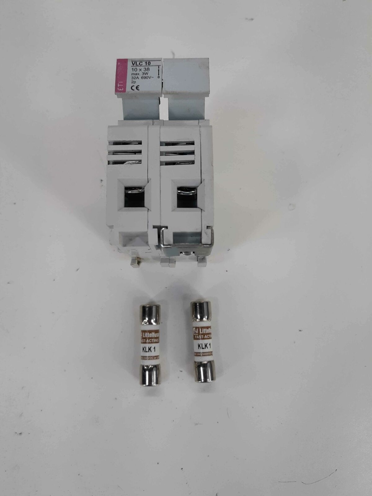 ETI VLC 10 Fuse Holder 10x38 32A 2p Fuse Accessories