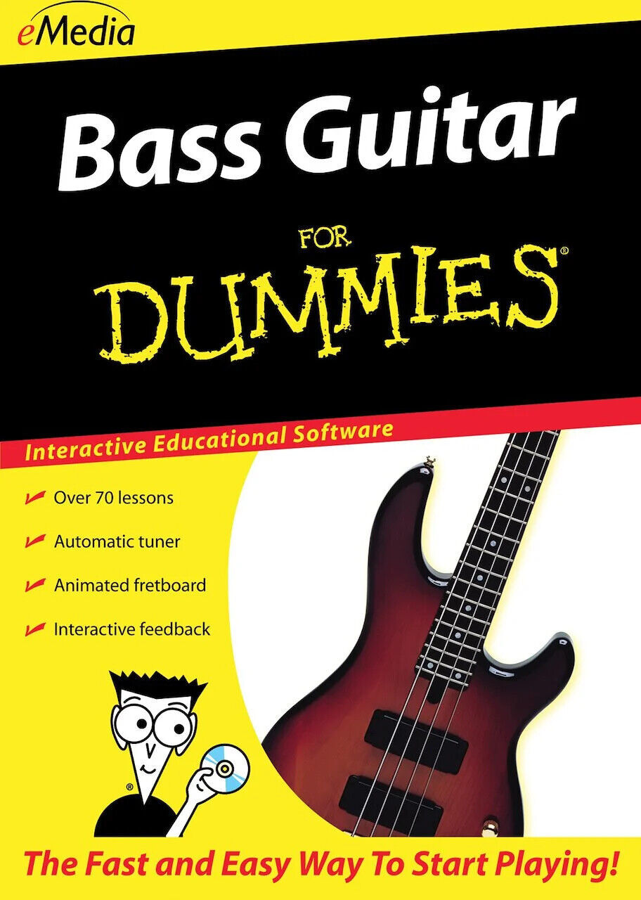 Bass For Dummies - Mac 10.5 to 10.14, 32-bit only (Download)Bass Guitar For D...