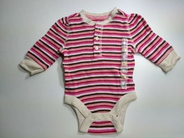 Old Navy Baby Girls Bodysuits Long Sleeve Size 0-3 Months Stripes Lot of 3 - $29.50