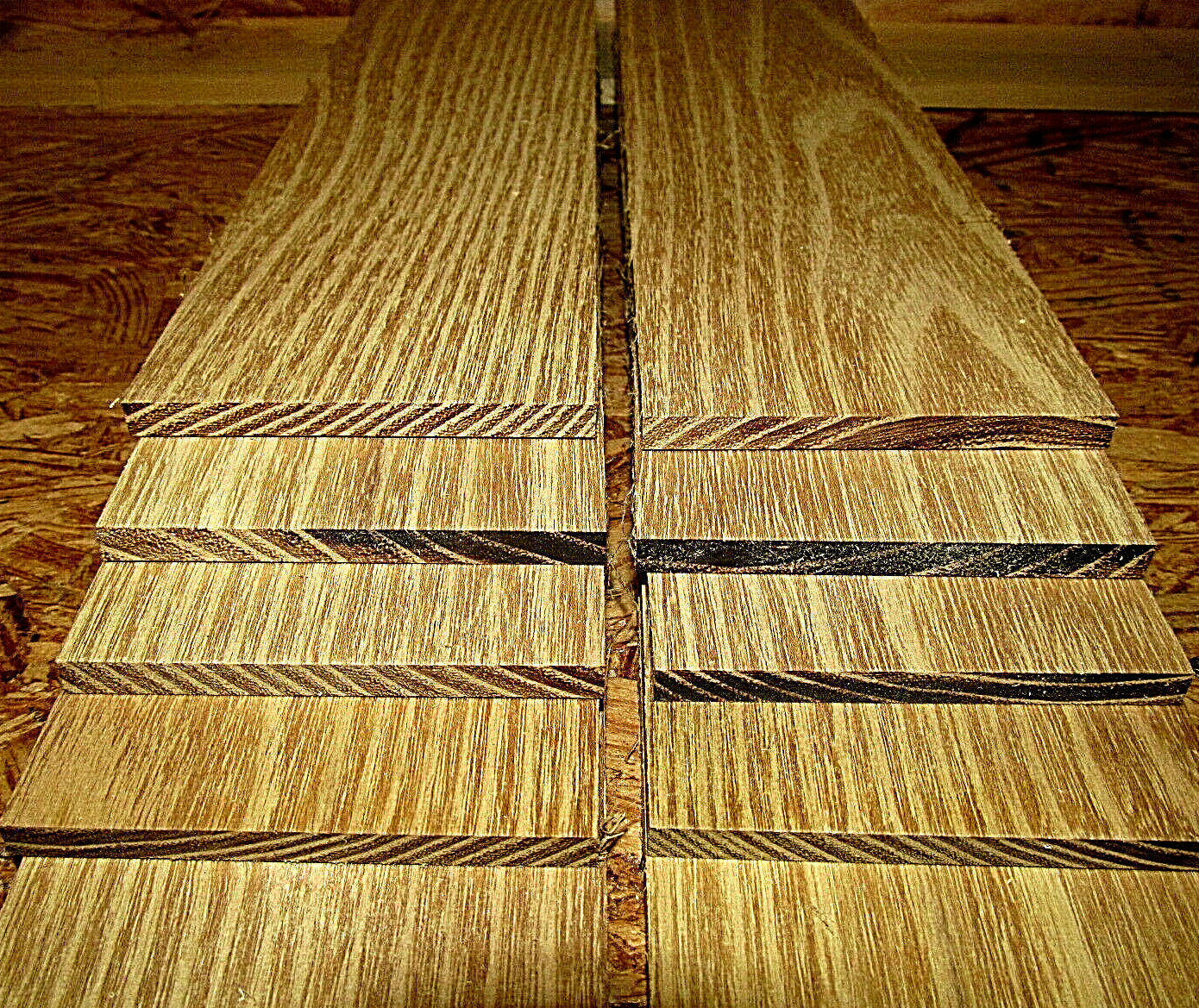 10 PIECES BEAUTIFUL THIN BLACK LOCUST LUMBER WOOD 12" X 3" X 1/8" Wood & Project Materials