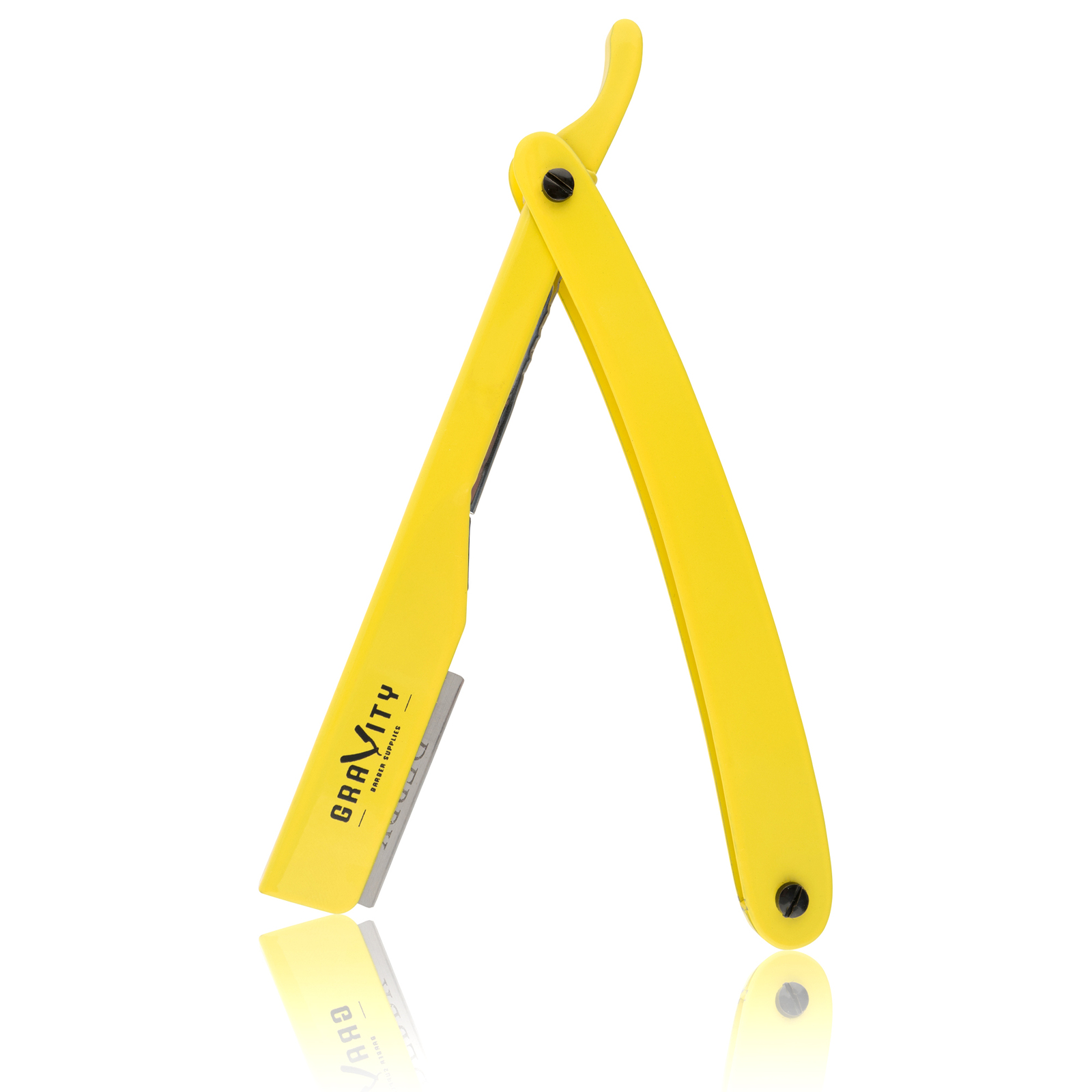 Professional Straight Edge Razor for Barbers with 10 Derby Premium