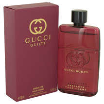 Gucci Guilty Absolute by Gucci Eau De Parfum Spray 3 oz For Women - $156.95