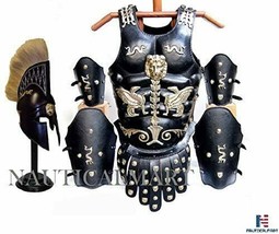 NauticalMart Royal Medieval Leather Muscle Armor Cuirass Set Halloweem Costume