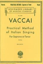 Practical Method of Italian Singing: For Soprano or Tenor (Vol. 1909) [Paperback image 1