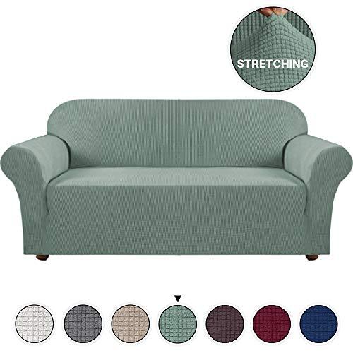 Turquoize Jacquard Polyester Spandex Sofa Slipcover Extra Large Sofa