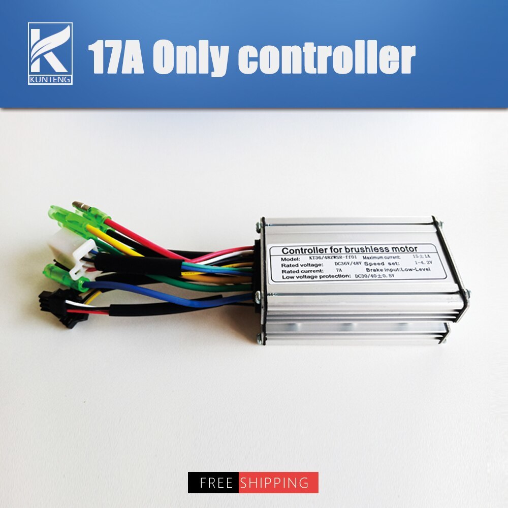 Electric Bicycle Brushless Motor Controller 36v48v 350w 6 Mosfets Thumb