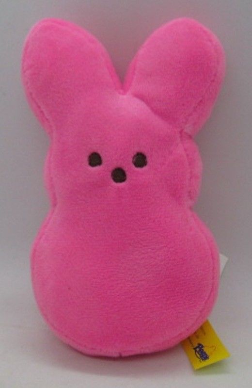 pink stuffed peep