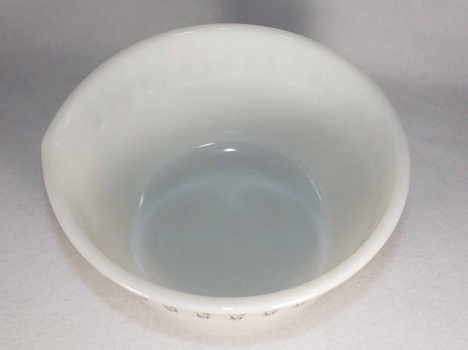 Rare 2 Pc White Milk Glass Mixing Bowl Set And 50 Similar Items