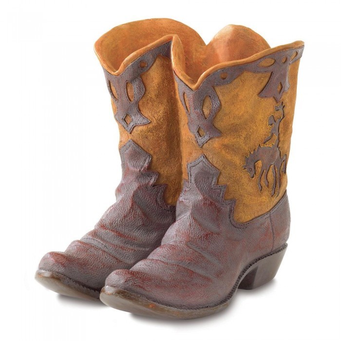 Cowboy Boots Planter - $44.40