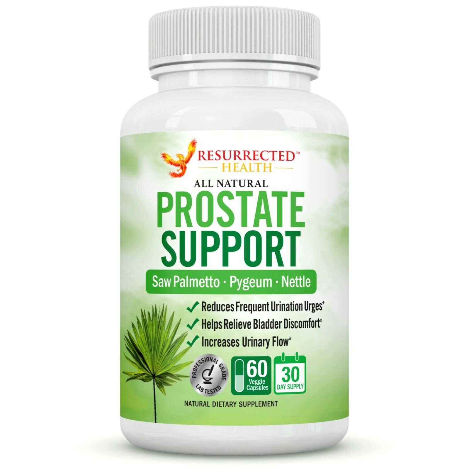 Saw Palmetto Supplement for Prostate Health Bladder Relief