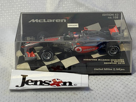 Pauls Model Art Minichamps Vodafone McLaren Mercedes J. Button Showcar 2010 1:43 - $39.95