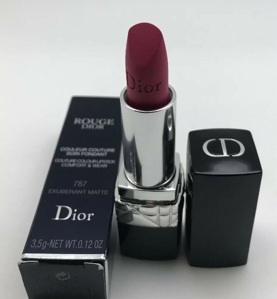 ROUGE DIOR LIPSTICK, 787 EXUBERANT MATTE, 0.12 OZ, BOXED. - Lipstick