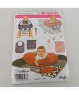 Simplicity Pattern 4225 Baby Quilt Boppy Pillow &amp; Seat Covers Doll Toy B... - $5.95