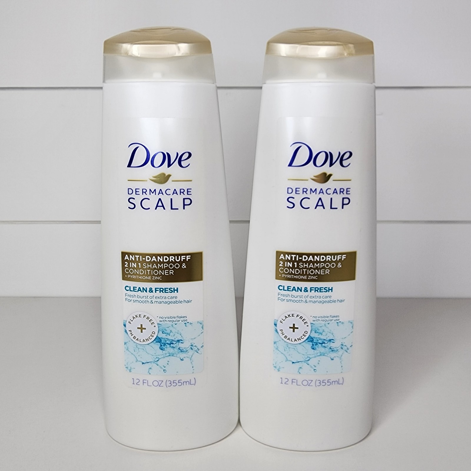 2-Dove Dermacare Scalp Anti-Dandruff 2in1 Shampoo Conditioner Clean & Fresh 12oz - $24.99