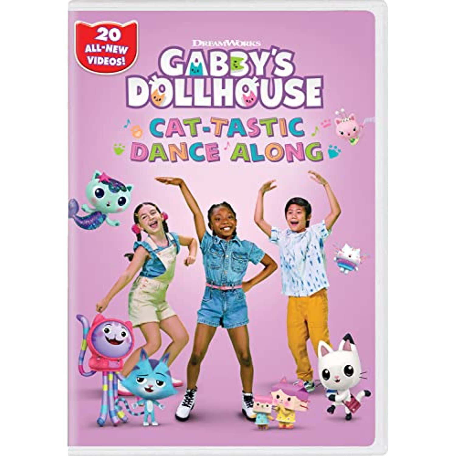 Gabby's Dollhouse: Cat-Tastic Dance Along (DVD, 2021, Widescreen) NEW ...