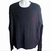 Polo Ralph Lauren Cotton Cable Crew Neck Sweater Size XL - $51.51