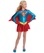 Rubie&#39;s 887657-M Costume Co Girls Dc Comics Supergirl Dress Costume, Medium - $81.27