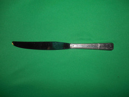 9 1/4" Silver Plated, Dinner Knife, Oneida, 1938 Grenoble Pattern. - $4.99